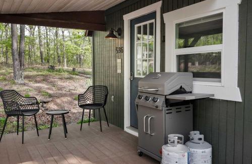 Great Cacapon Apartment | Tiny Cabin w Fire Pit Game Room and Dog Friendly