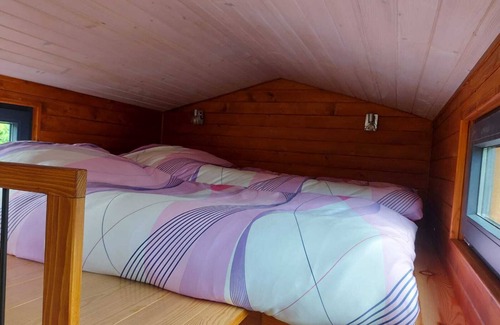 Westerburg House | Tiny house on the campsite with fishing park