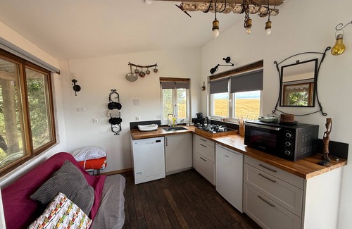 Champsac House | Tiny Home 'Bord De L'étang - Iri' with Lake View, Shared Pool and Private Terrace