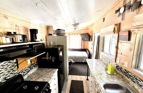 Farmington Falls Cottage | Tiny Home ski Sugarloaf, Saddleback & Sunday River, pet friendly, furnished