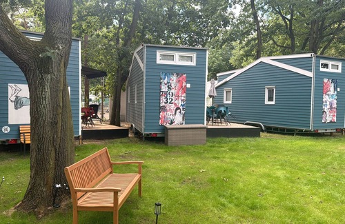 Caputh House | Tiny Home 'Tiny House Nr 2' with Private Terrace, Wi-Fi, and Air Conditioning