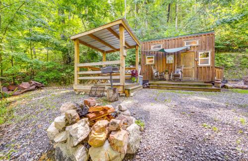 Newport House | Tiny Home with Private Sauna in Woods of Newport!