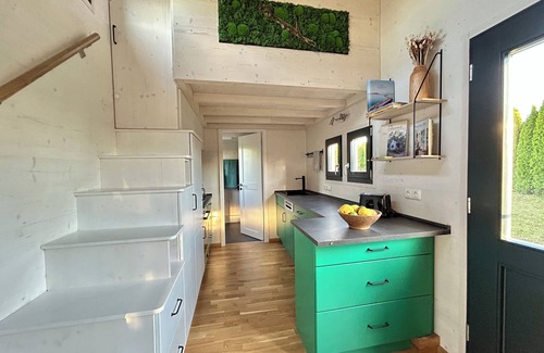 Scharten House | Tiny house adventure with hot tub