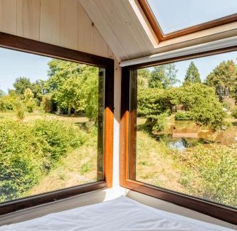 Etival-les-le-Mans Ski Chalet | Tiny-house PAMPA Lodges au bord de l'eau