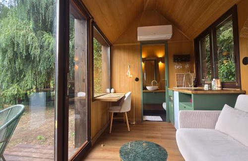Etival-les-le-Mans Ski Chalet | Tiny-house PAMPA Lodges au bord de l'eau