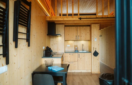 Ouddorp Ski Chalet | Tiny house where your dog is welcome as well!