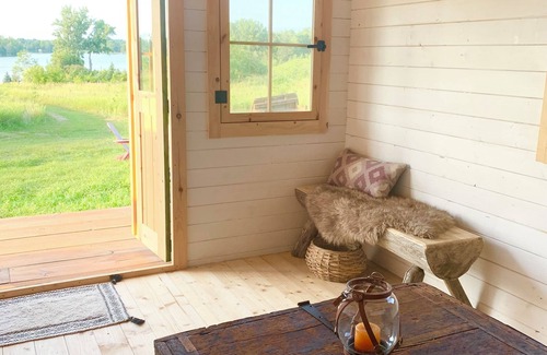 Quinte West Cabin | Tiny Oaks CabinnnCozy and private with sleeping loft, walking distance to lake!
