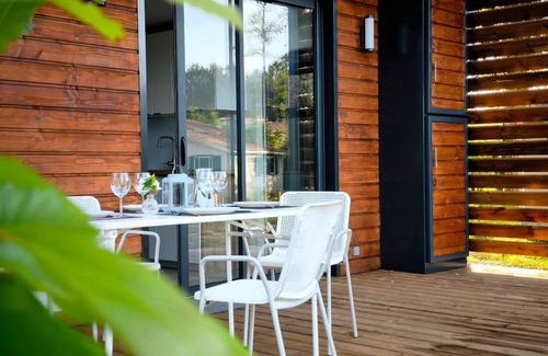 Herm Ski Chalet | TinyHouse d'Herm, at the gateway to endless pine forests and the Atlantic Ocean!
