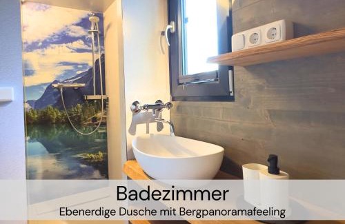 Buhlau House | TinyHousebeiDresden spektakuläres winziges Häuschen auf Stelzen im Pferdeteich, Kaminofen, umlaufende Terrasse - Nähe Sächsische Schweiz - Von Juni - September Mindestmietzeit 1 Woche Sa-Sa