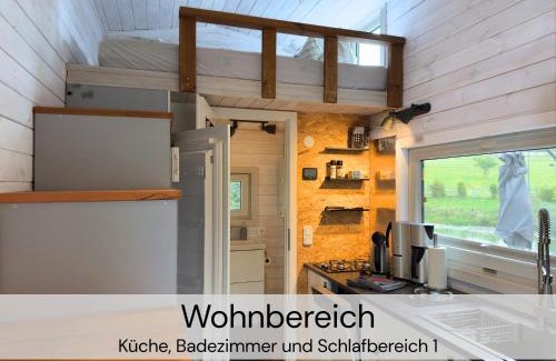 Buhlau House | TinyHousebeiDresden klein aber fein, beste Alleinlage direkt am Naturteich, große Terrasse - Nähe Sächsische Schweiz und Dresden