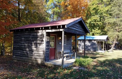 Helmsburg Cabin | "Tom T" Camping Cabin #10 | Pet Friendly