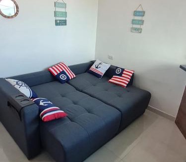 Tombo Apartment | TOP flat 01 com vista mar TOP flat 02 com varanda e rede vista mar no Condomínio Sempre Sol