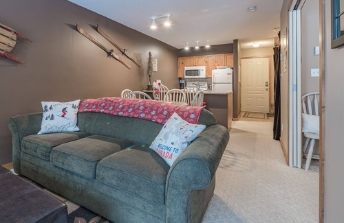 Silver Star Mountain Condo | Top Floor, Very Quiet, Slopeside Creekside Condo - 5 minute walk to village!