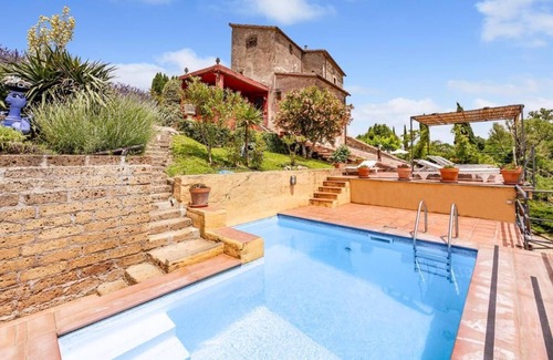 Lubriano Villa | Torre Del Melograno With Heated Pool
