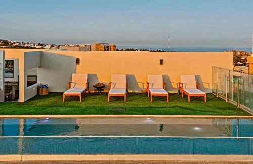 Los Cabos Apartment | Torre San Angel Infinity Pool Arch Sunset Views