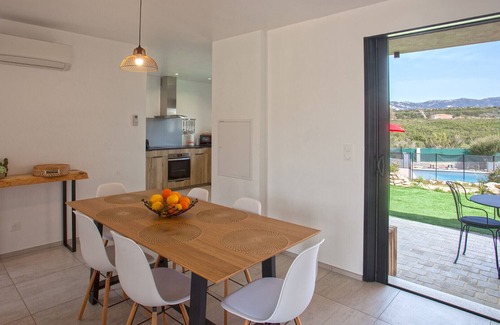 Calenzana Apartment | Tramontana, quiet place, 7 min from beach, swimming pool, bbq