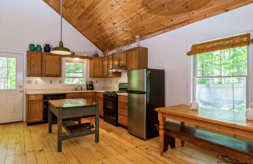 Sag Harbor House | Tranquil getaway just steps from Long Pond Trails and Sag Harbor Village.