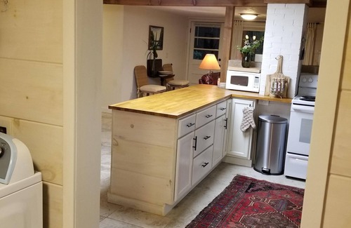 Mountain City Cottage | Tranquil setting with a heavenly front porch view of Black Rock Mountain