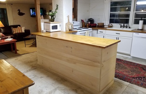 Mountain City Cottage | Tranquil setting with a heavenly front porch view of Black Rock Mountain