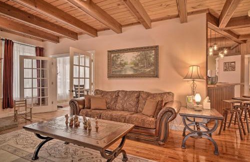 Carson Springs House | Tranquil Smoky Mountain Cabin with Porch and Fire Pit