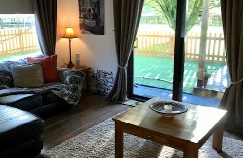 Bridgwater Cabin | Treat yourself to a chritmasy break in our beautiful lodge with private hot tub