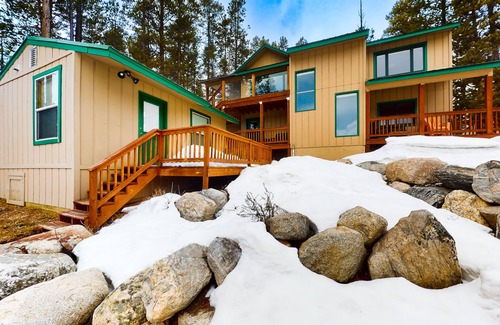 Grand Lake Apartment | Tree-lined studio with lake views, patio, & kitchenette