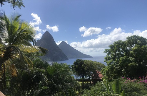 Soufriere Villa | Treehouse Hideaway Villa II -Million Dollar Piton and Ocean Views