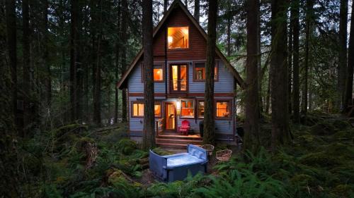 Glacier House | Treetop Hideaway, Sleeps 2