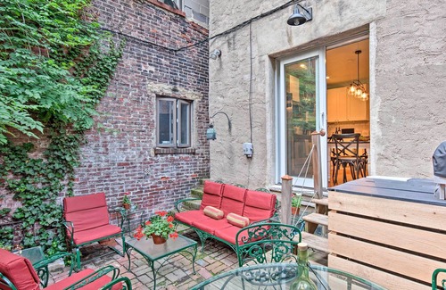 Gayborhood House | Trinity Home in Center City with Free Parking!