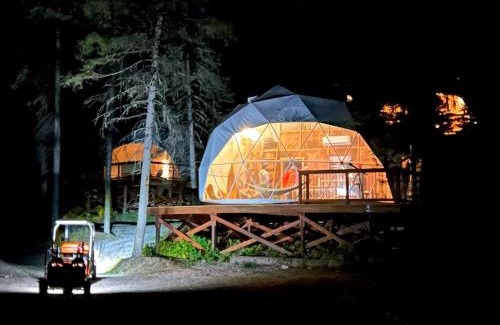 West Glacier Resort | Triple Gs Resort - Geodome 11