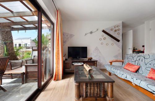 San Marcos Apartment | Tropical piso Ana con palmera