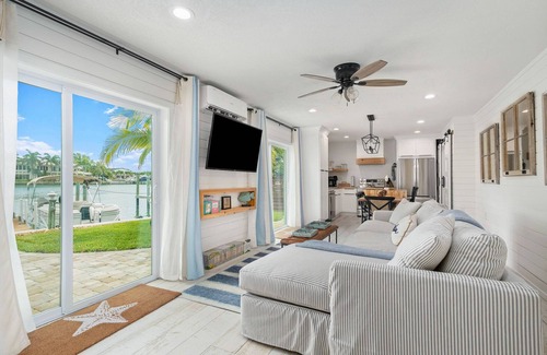 Treasure Island House | Tropical Waterfront Paradise with Private Dock