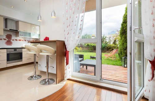 Przymorze Apartment | Trzy Żagle 3B Gdańsk | Elegant Apartment with Parking