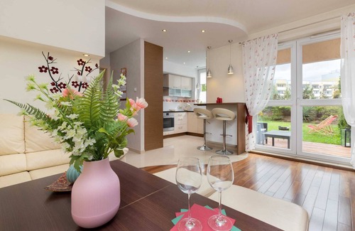 Przymorze Apartment | Trzy Żagle 3B Gdańsk | Elegant Apartment with Parking