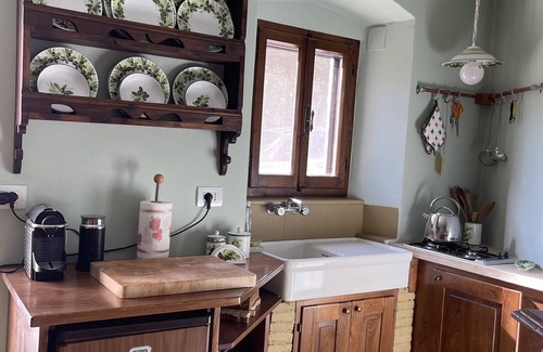 Sorano House | Tuscan house with heated pool at the start of archeological area of Vitozza