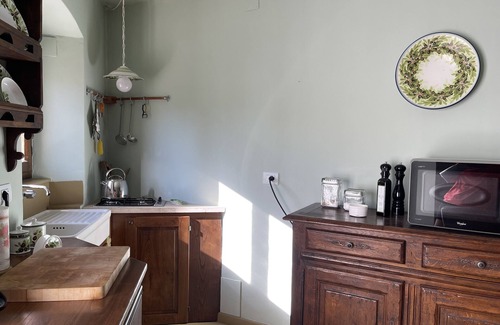 Sorano House | Tuscan house with heated pool at the start of archeological area of Vitozza