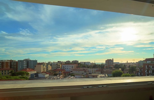 Livorno Apartment | "Tuareg Casinos" - Charming mansard with 180 ° view over Livorno, sea and harbor