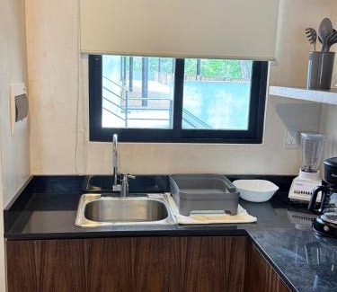 Tulum Apartment | Tulum Jungle loft with Pool and rooftop near Beach and Cenotes and dowtown! Fast WiFi! Perfect for Expats