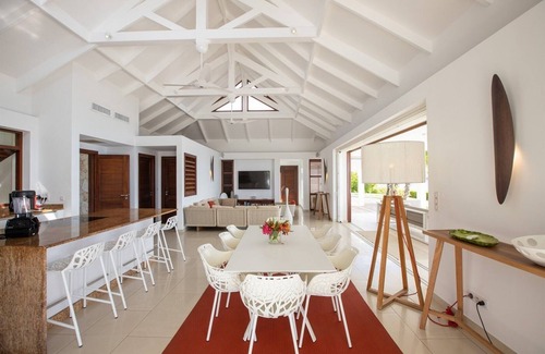 Plum Bay Villa | Turtle Nest - 4-bedroom luxury beachfront villa on Baie Longue Beach