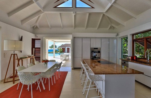 Plum Bay Villa | Turtle Nest - 4-bedroom luxury beachfront villa on Baie Longue Beach