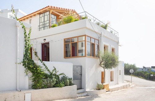 Drepano Apartment | Two beautiful rooms & 1 large Patio