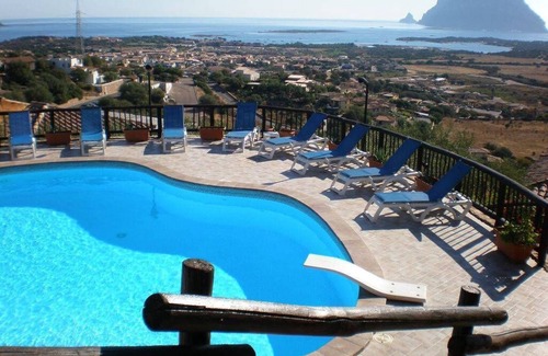 Porto San Paolo Apartment | Two-room apartment with sea view, swimming pool and relax