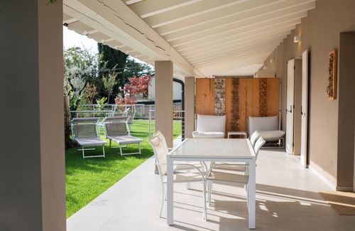 Villaggio Sanghen Apartment | Two-room Apt. on ground floor - Manerba d. Garda - 5 minutes on foot from Lake