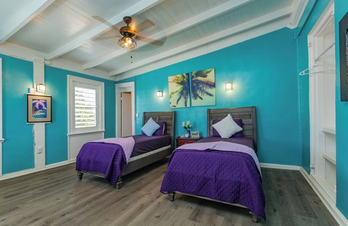 Frederiksted Southeast Hotel | Two Twin Beds or a King. Hillside and Town views