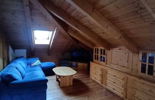 Ossana Apartment | Typical attic room in Fucine di Ossana for one or two families