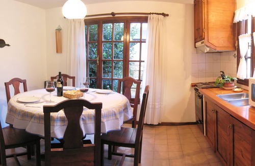 San Martin de los Andes Cabin | Tyrolean Style Cabins - Backyard With Stream - Near To Downtown