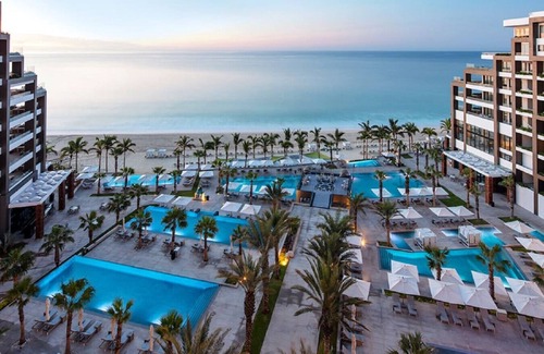 Cabo San Lucas Villa | 🌞 Ultra Luxe OceanFront Beach Resort Studio at Garza Blanca X @MyBeachSuites 🏖️