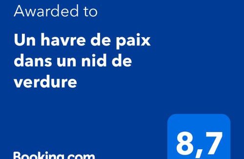 Bourg-de-Sirod Apartment | Un nid de verdure 2 ch