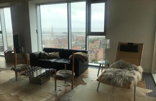 Aarhus C Apartment | Unik udsigt og beliggenhed