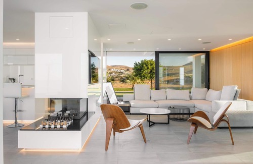 Vathianos Kampos Villa | Unique Architecture, Sea view, 5* Luxury Amenities
